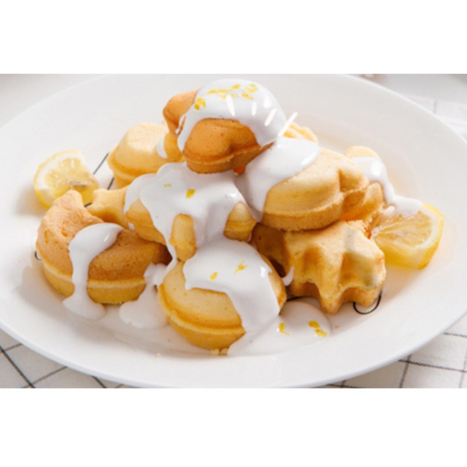 Mini Waffle Maker Machine - 미니 와플 메이커 논스틱 자동 팬케이크