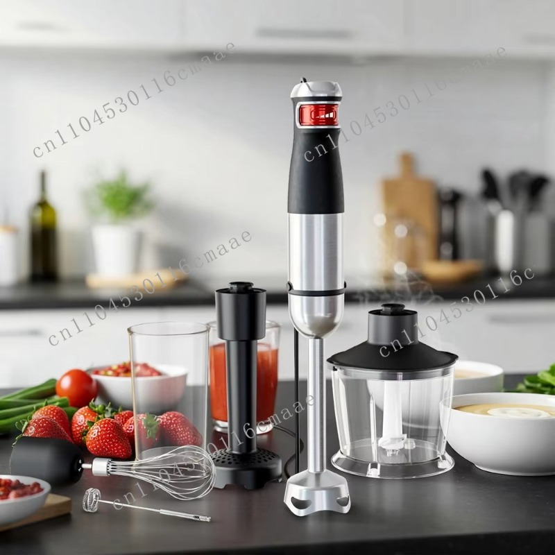 Immersion Hand Blender Set - 6-in-1 1200W 강력 핸드 블렌더 세트,