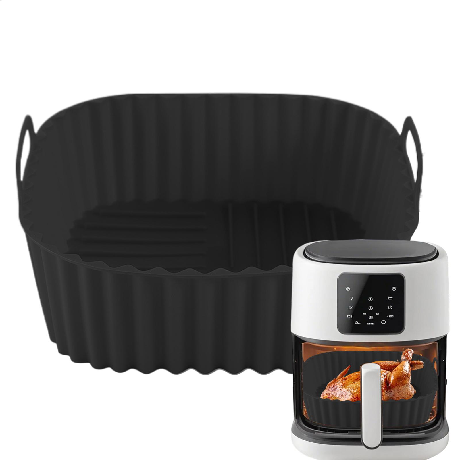 Air Fryer Silicone Pot Liner - 실리콘 에어프라이어 라이너 사각 에어프라이어 바스켓