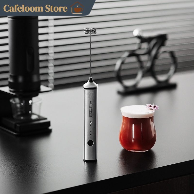 Electric Milk Frother Handheld - MHW-3BOMBER 전동 우유 거품기 휴대용 커피