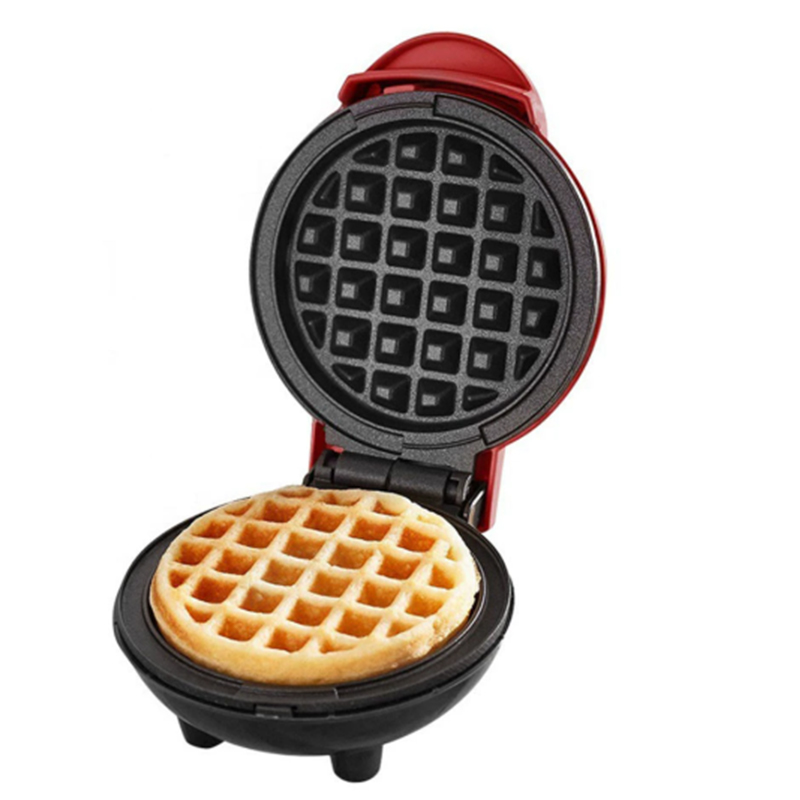 Mini Waffle Maker Machine - 미국 플러그 휴대용 미니 전기 와플