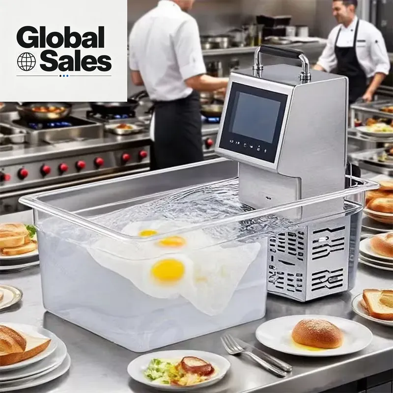 Digital Sous Vide Precision Cooker - 디지털 LED 디스플레이가 있는 스테인리스 스틸