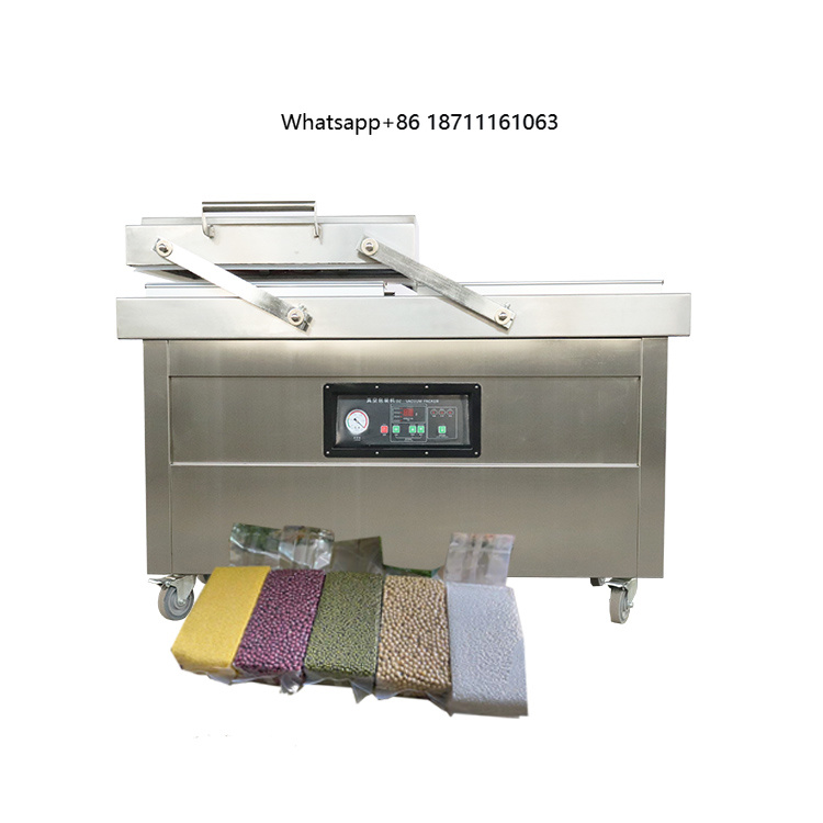 Food Vacuum Sealer Machine - 반자동 식품 두부 이중 진공 가스