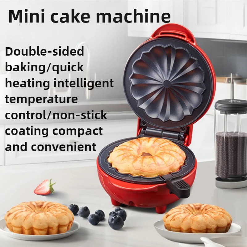 Mini Waffle Maker Machine - 홈 브렉퍼스트 머신 베이킹 머신 미니