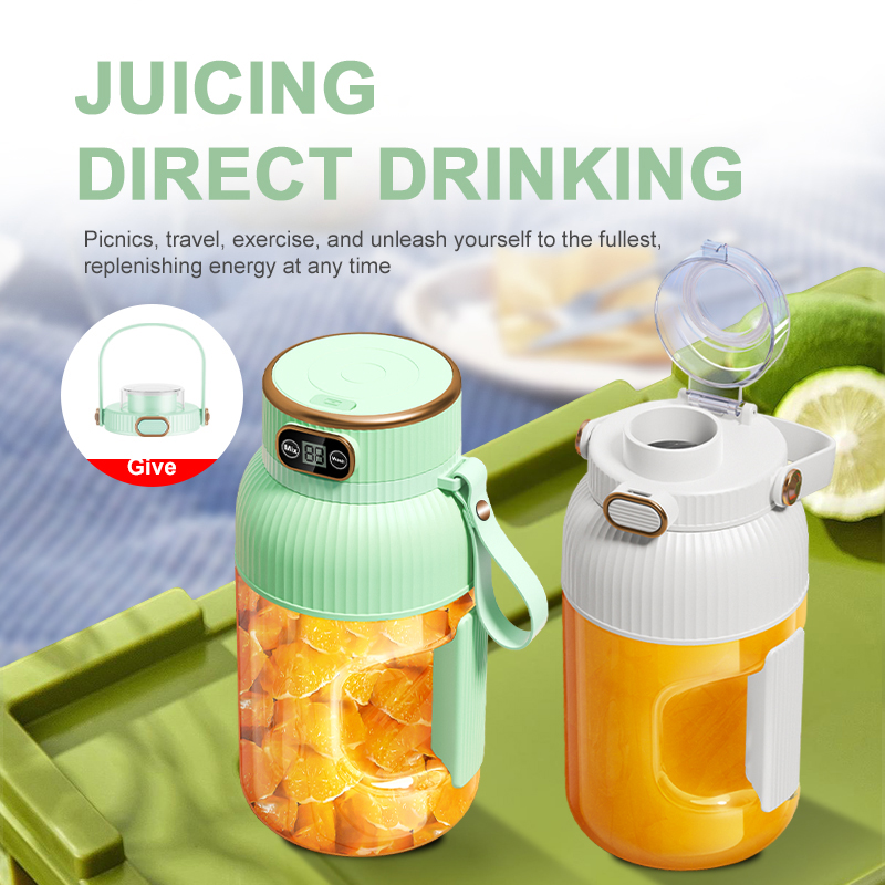 Immersion Hand Blender Set - 1000ML 휴대용 Juicer 블렌더 과일 Juicer