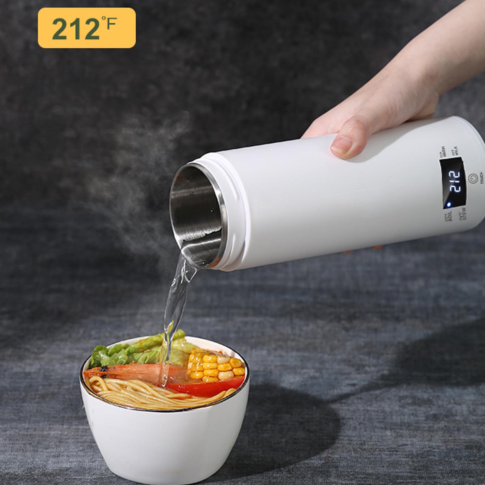 Electric Kettle Temperature Control - 미니 휴대용 전기 주전자 450ml 온도