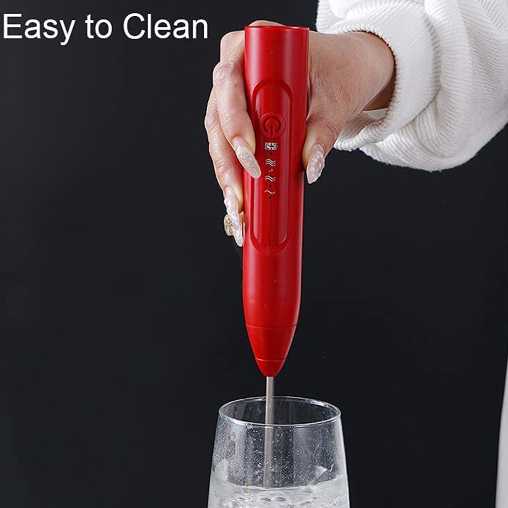 Electric Milk Frother Handheld - ABRE-전기 우유 거품기, 커피 거품기 휴대용