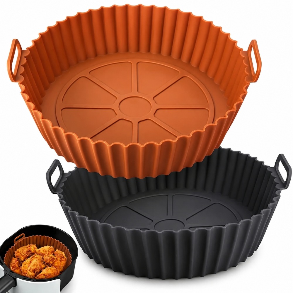 Air Fryer Silicone Pot Liner - 에어프라이어 실리콘 용기 에어프라이어 실리콘 바스켓