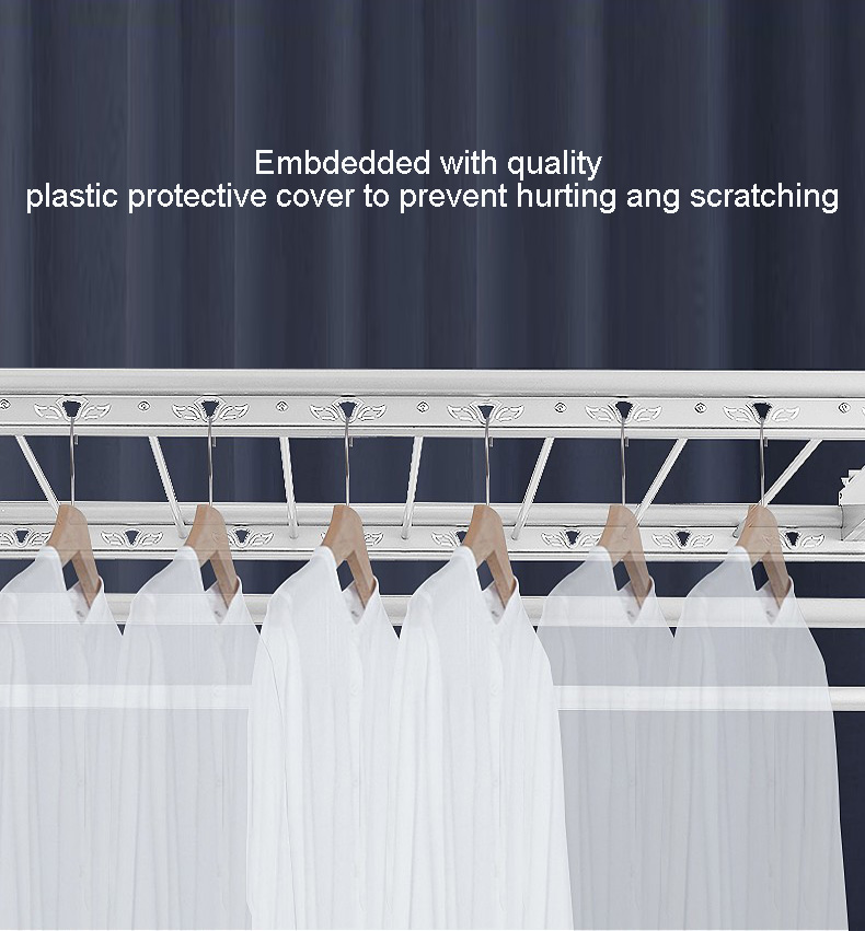 Laundry - LED 자동 스마트 제어 옷걸이, 현대식