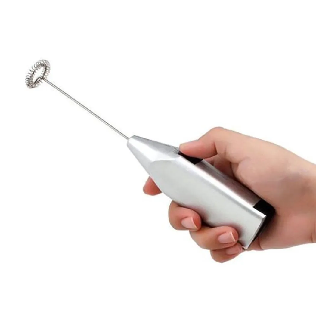 Electric Milk Frother Handheld - 가정용 미니 스테인레스 스틸 전기 핸드