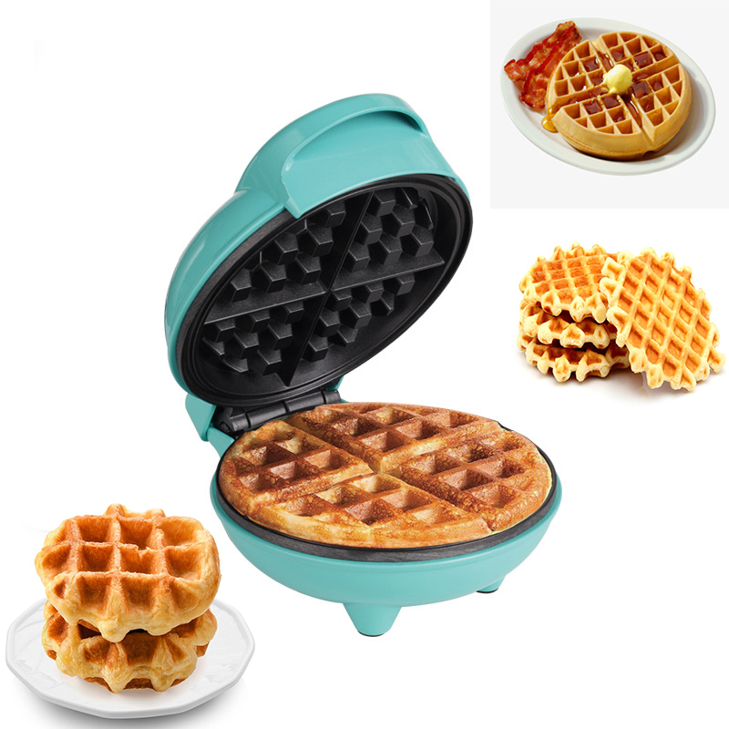 Mini Waffle Maker Machine - 미니 전기 휴대용 그릴 와플 메이커