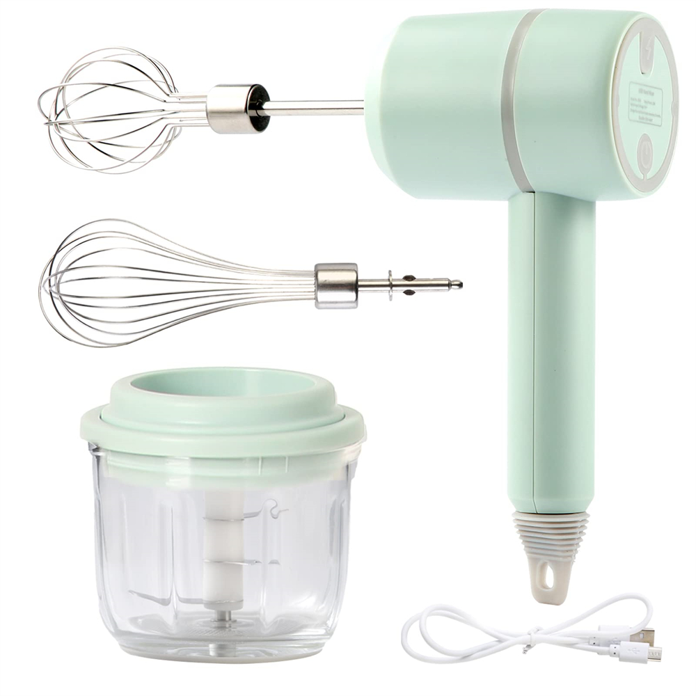Immersion Hand Blender Set - 휴대용 블렌더 믹서 주방 도구 핸드