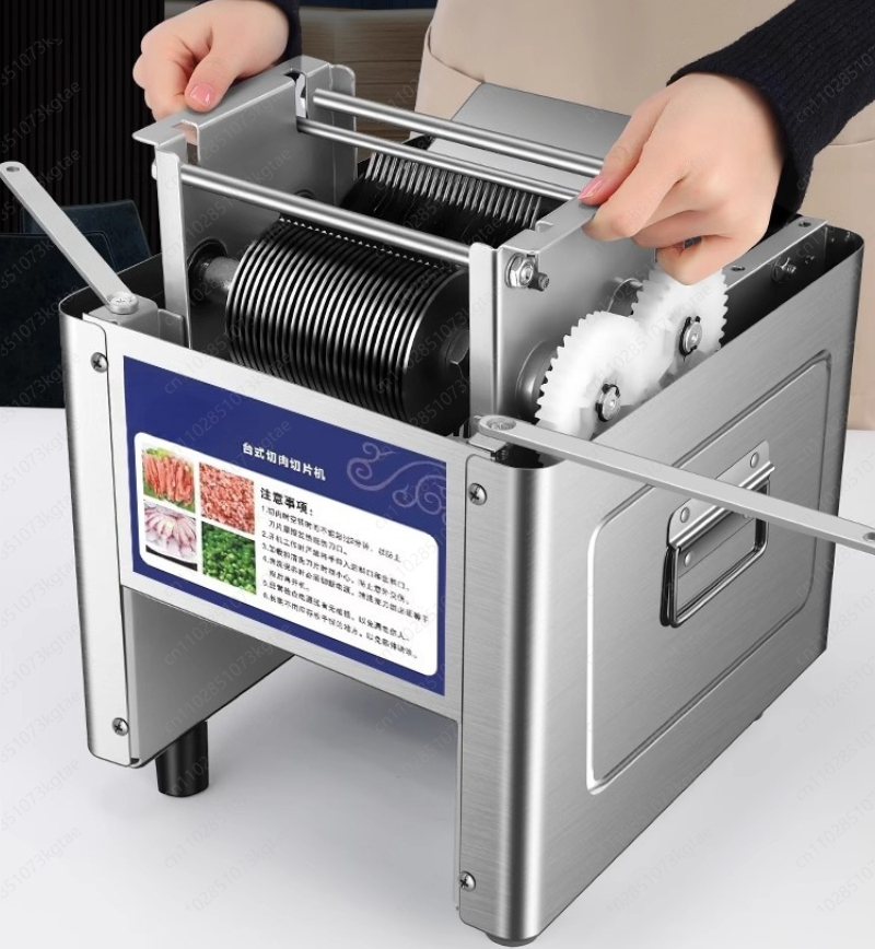Automatic Meat Slicer Home - 220V 전기 고기 슬라이서 기계 상업용