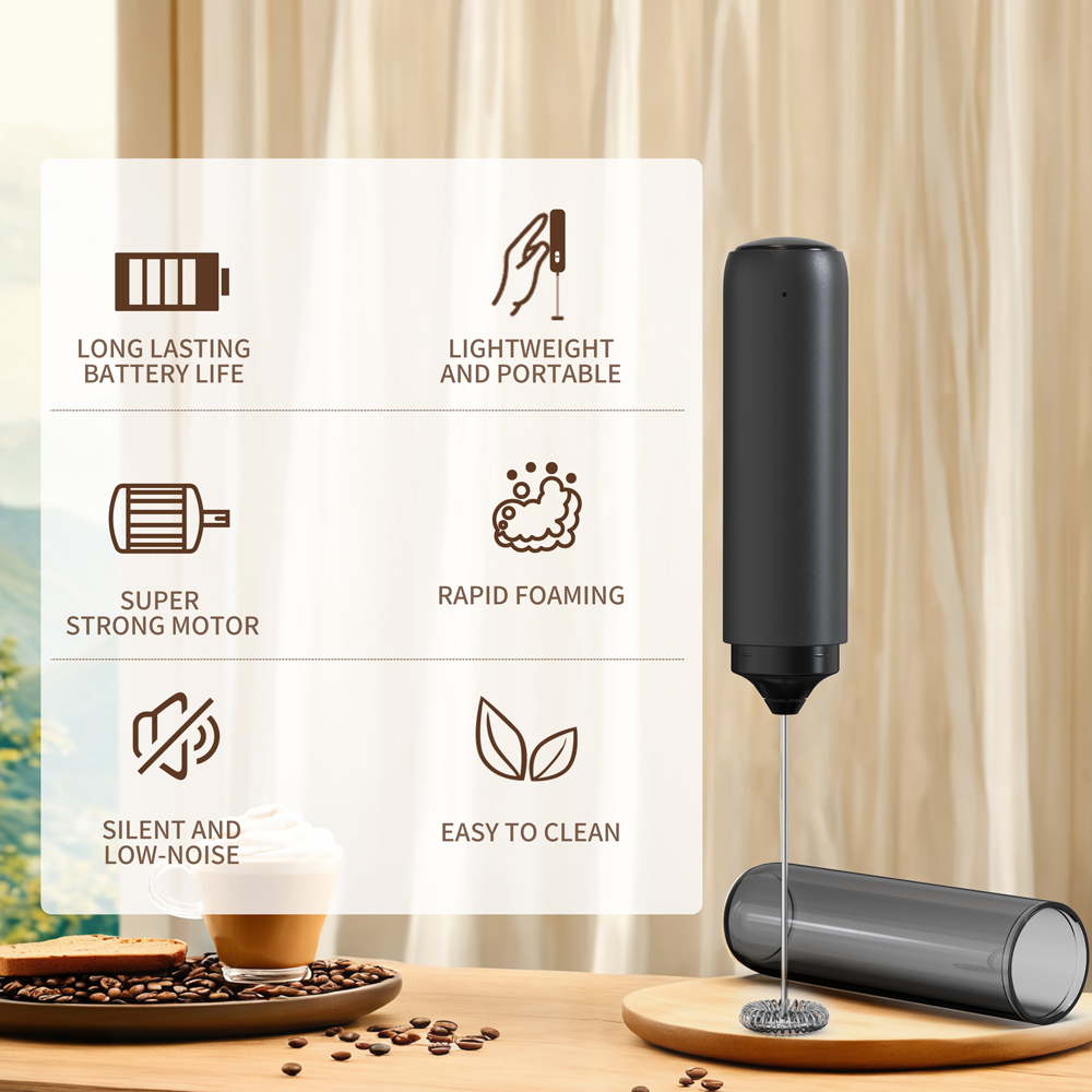 주방 강력한 교반기 우유 Frother 라떼 용 핸드  - Electric Milk Frother Handheld 리뷰 및 가격