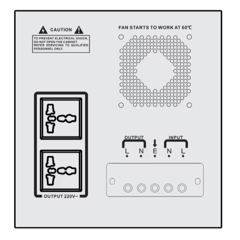 KEBO SDR 8000VA 자동 AC 전압 조정기 단 - Home Appliances 리뷰 및 가격