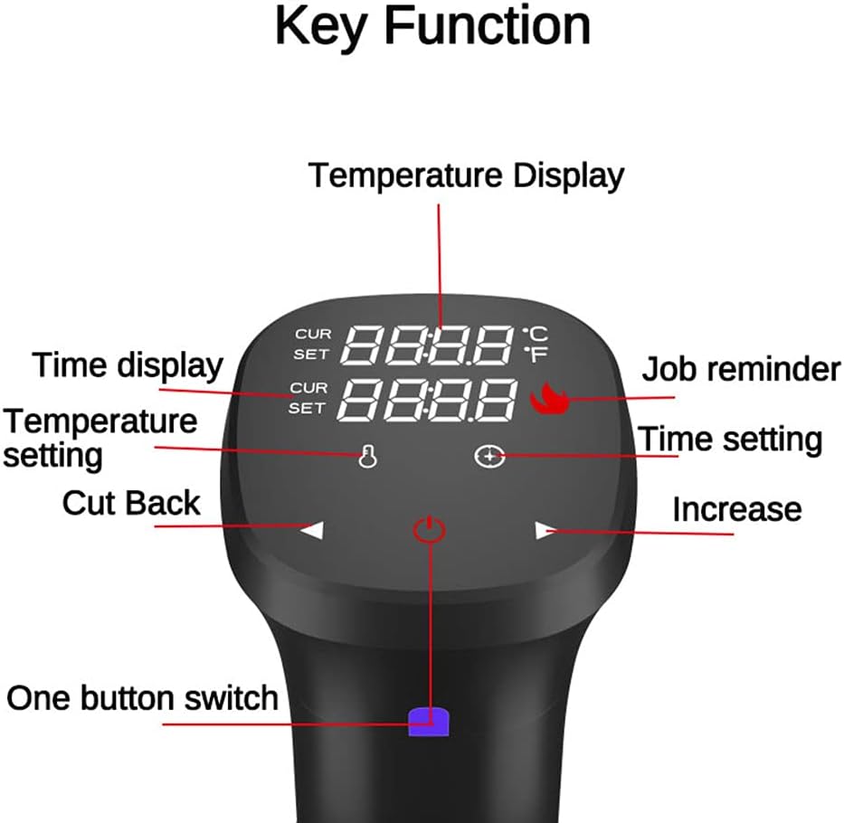 고기용 Sous Vide 기계 정밀 쿠커 초저소음 침수 - Digital Sous Vide Precision Cooker 리뷰 및 가격