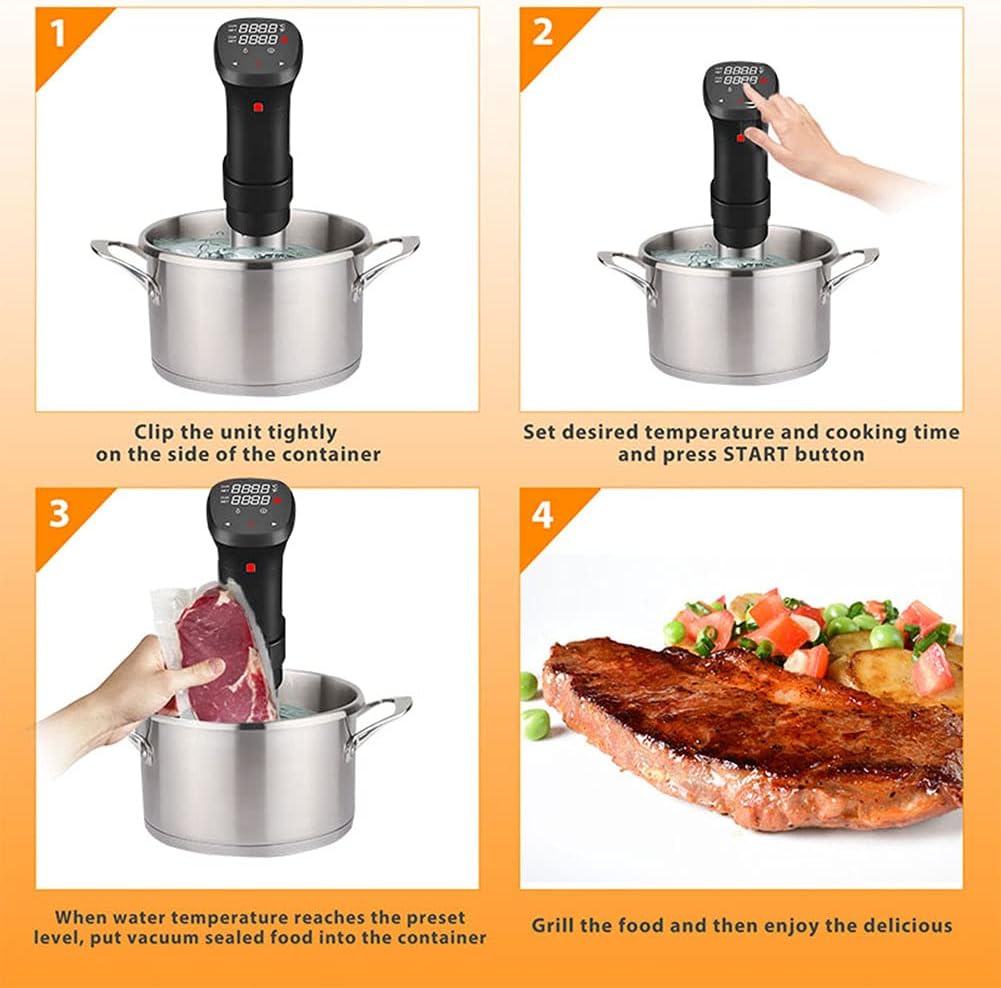 고기용 Sous Vide 기계 정밀 쿠커 초저소음 침수 - Digital Sous Vide Precision Cooker 리뷰 및 가격