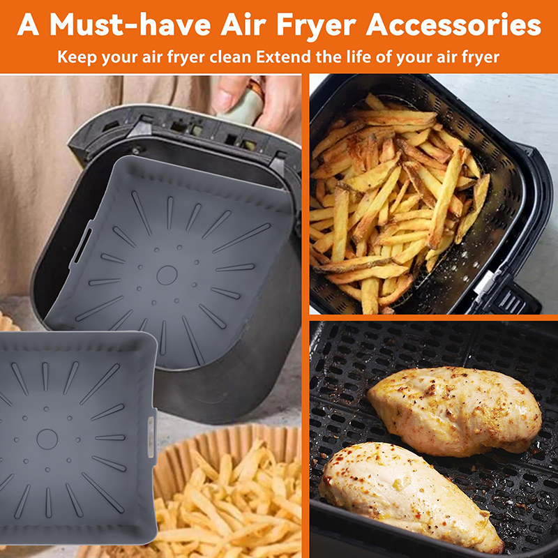 대형 23cm 에어 프라이어 실리콘 바구니 9 인치 에 - Air Fryer Silicone Pot Liner 리뷰 및 가격