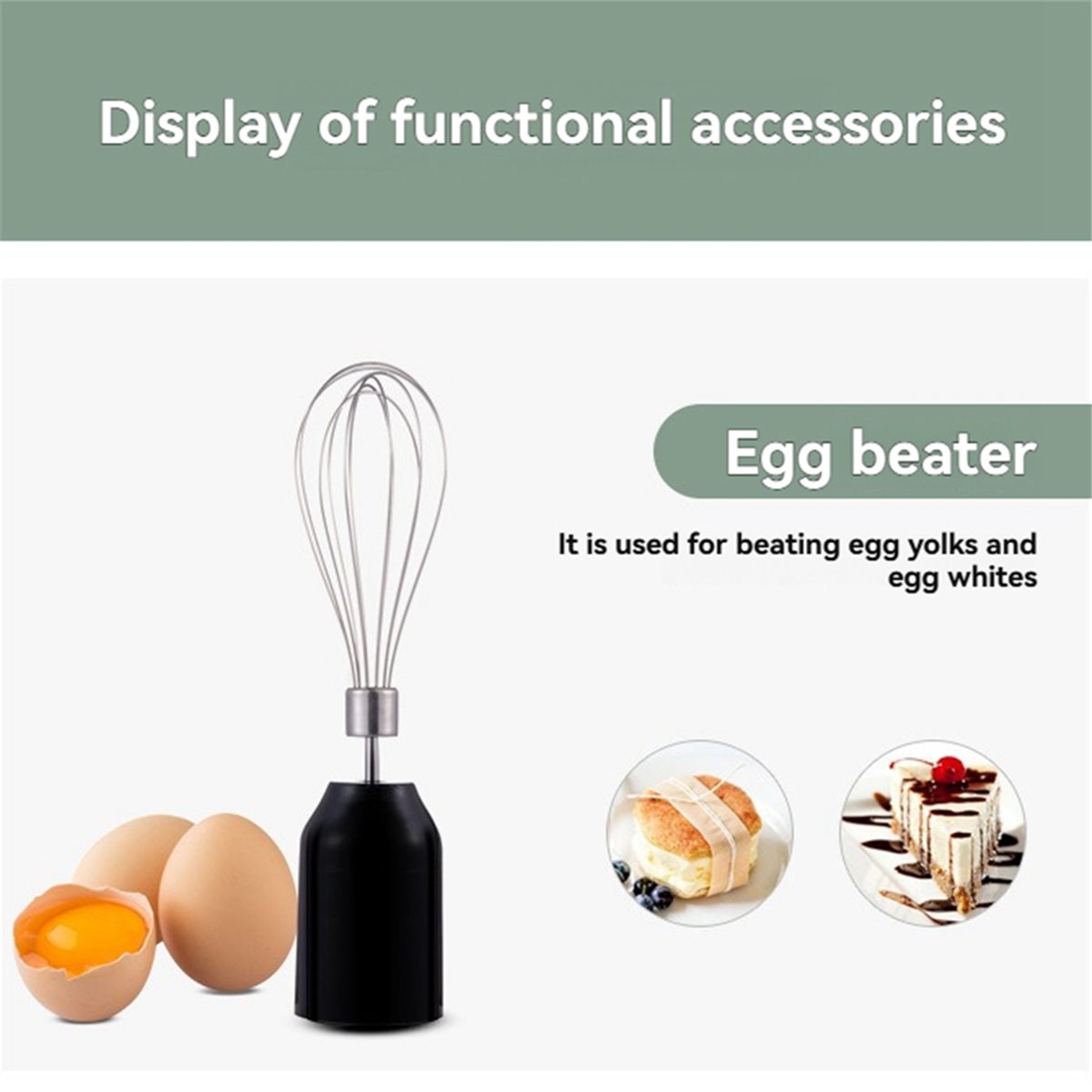 윌윌 전기 핸드 블렌더 5 in 1 다목적 이머전 블렌 - Immersion Hand Blender Set 리뷰 및 가격