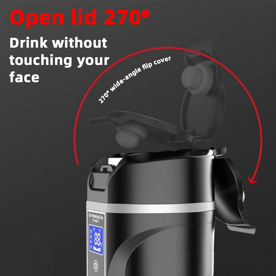 R31 450ml 차량용 히팅컵 12v/24v 휴대용  - Electric Kettle Temperature Control 리뷰 및 가격
