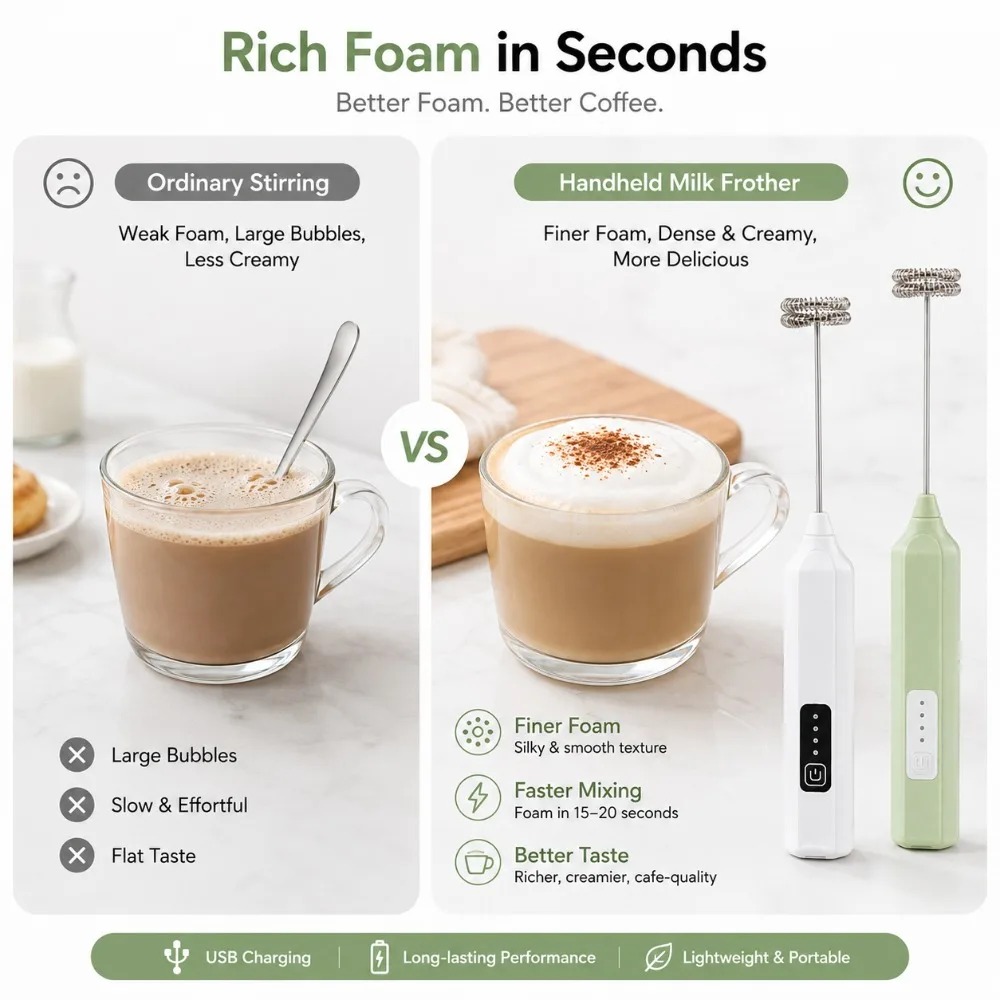 우유 거품기 및 계란 거품기 전기 핸드믹서 - 커피,  - Electric Milk Frother Handheld 리뷰 및 가격