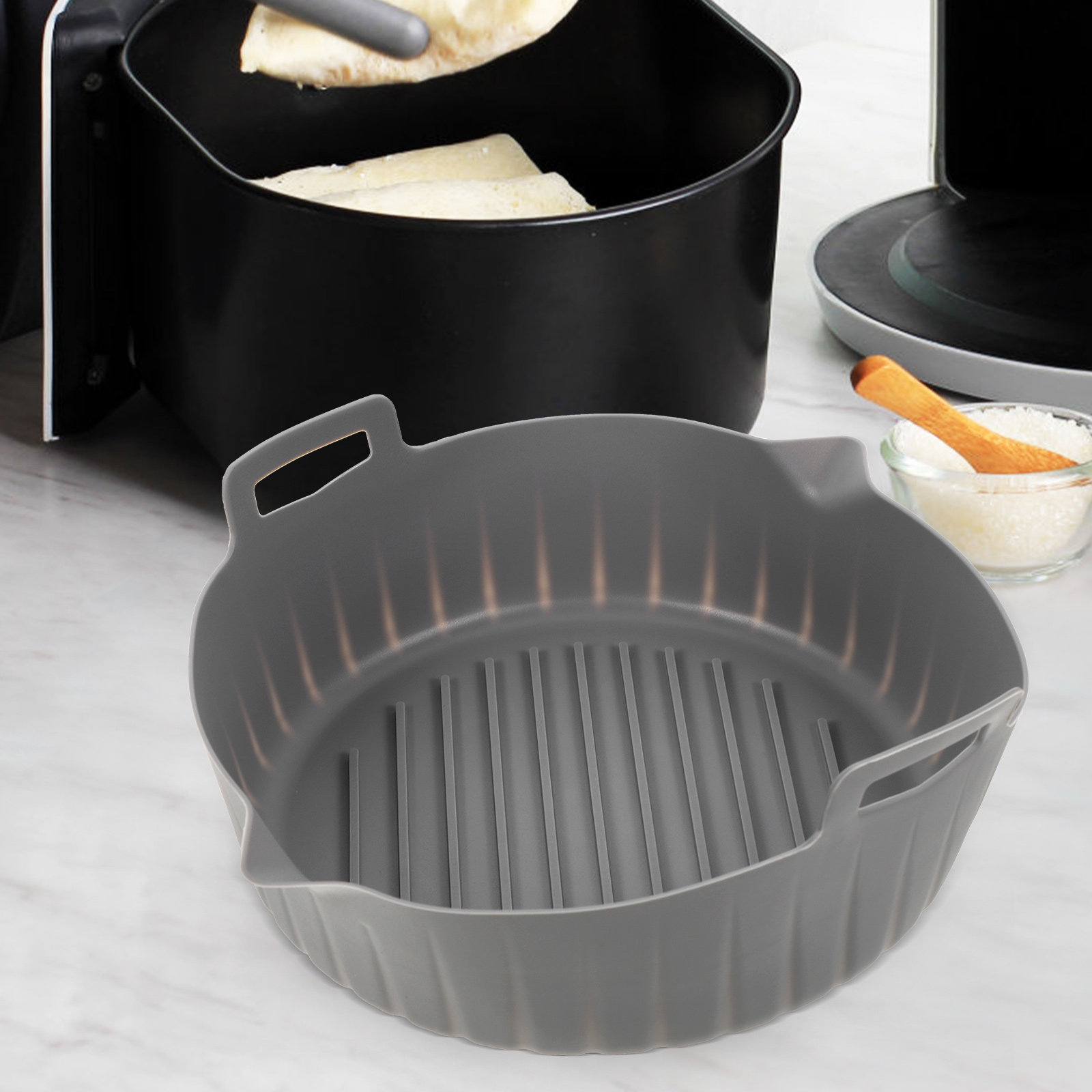 에어프라이어 실리콘 냄비 원형 논스틱 내열 실리콘 라이 - Air Fryer Silicone Pot Liner 리뷰 및 가격