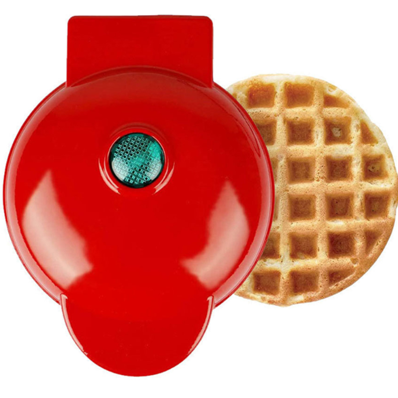 미국 플러그 휴대용 미니 전기 와플 메이커 논스틱 팬  - Mini Waffle Maker Machine 리뷰 및 가격