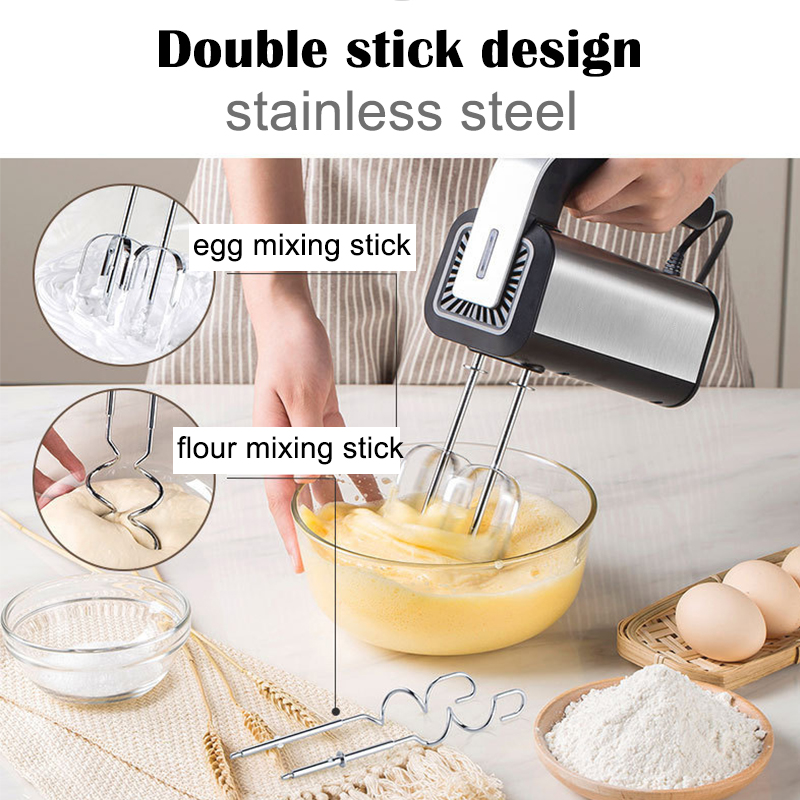 전기 핸드 블렌더 스테인레스 스틸 미니 다기능 믹서 휘 - Immersion Hand Blender Set 리뷰 및 가격