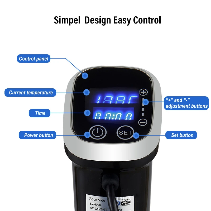 IPX7 방수 Sous Vide 정밀 밥솥 침수 순환기 - Digital Sous Vide Precision Cooker 리뷰 및 가격