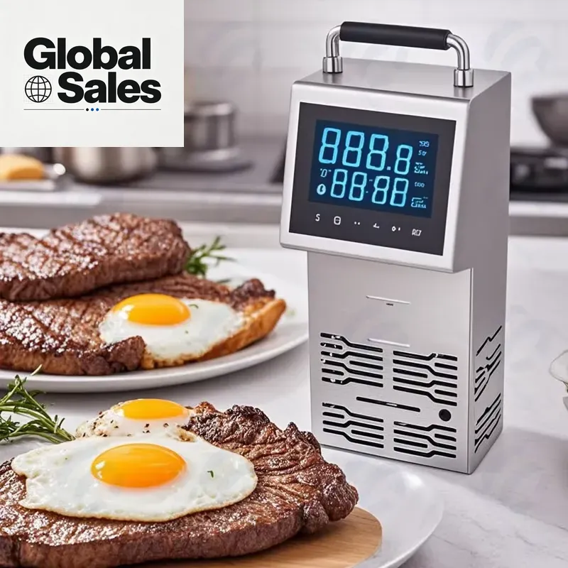 디지털 LED 디스플레이가 있는 스테인리스 스틸 수비드 - Digital Sous Vide Precision Cooker 리뷰 및 가격