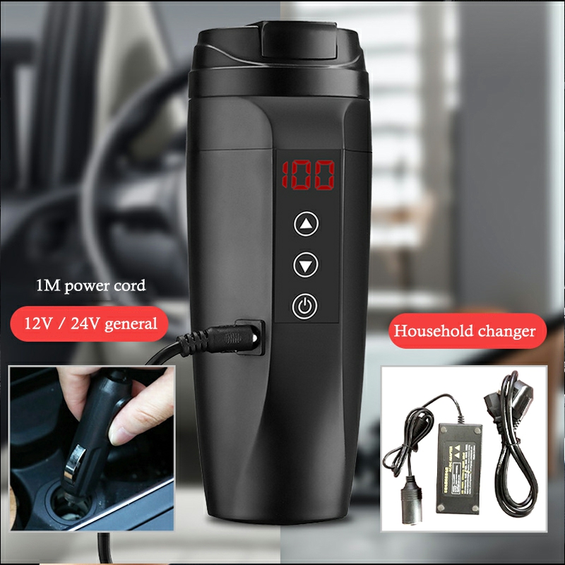 스마트 여행용 차량 머그컵 304 스테인리스 스틸 물  - Electric Kettle Temperature Control 리뷰 및 가격