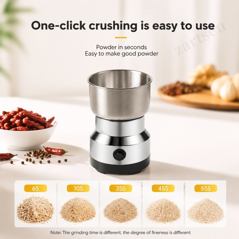 주방 다기능 4중날 곡물 분쇄기 커피 분쇄기 가정용 전 - Coffee Bean Grinder Electric 리뷰 및 가격