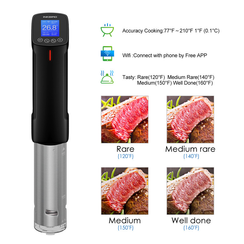 INKBIRD Sous Vide 와이파이 요리 쿠커 1 - Digital Sous Vide Precision Cooker 리뷰 및 가격