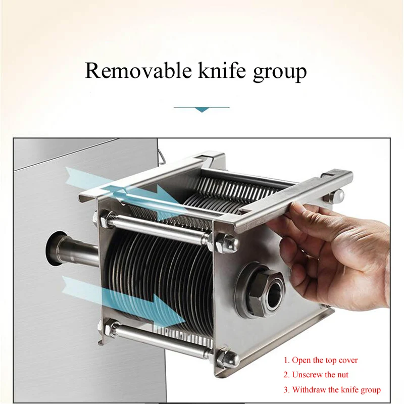 전기 가정용 및 상업용 고기 슬라이서 스테인레스 스틸  - Automatic Meat Slicer Home 리뷰 및 가격