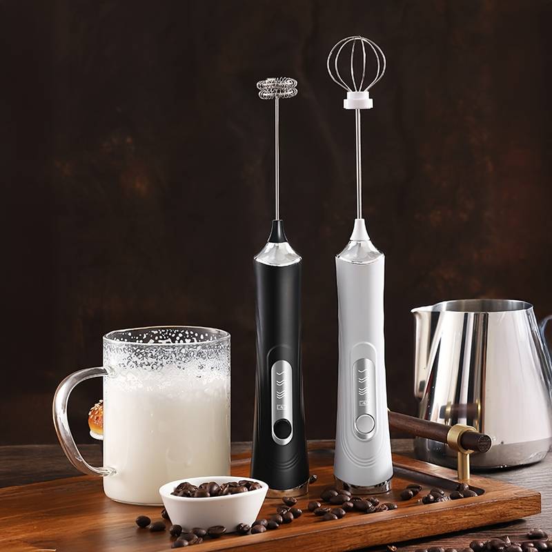 무선 전기 우유 거품기 및 계란 거품기, 타입-C 3단 - Electric Milk Frother Handheld 리뷰 및 가격