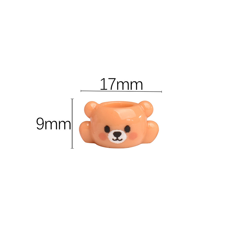 4세트 레진 인형집 미니어처 작은 곰 컵 세트 커피 머 - Home Appliances 리뷰 및 가격