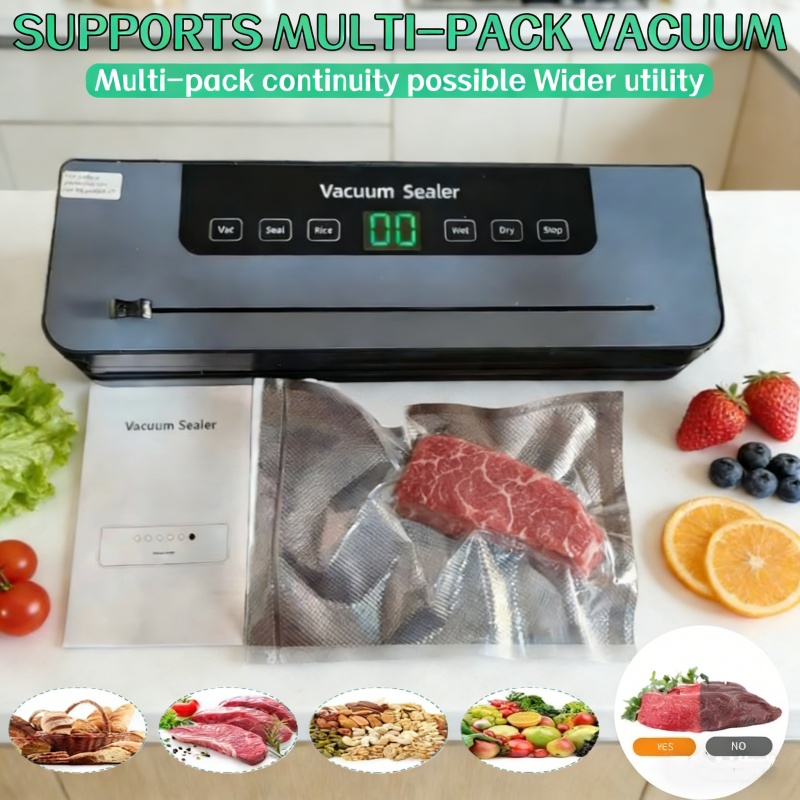 2026 6-in-1 자동 전기 진공 실러 건식/습식  - Food Vacuum Sealer Machine 리뷰 및 가격