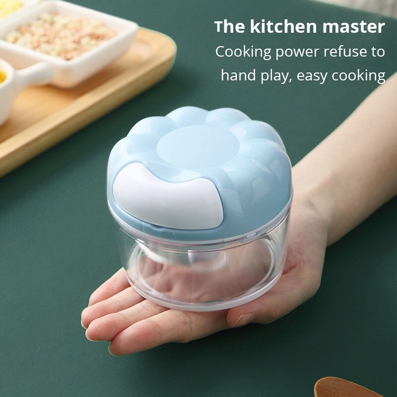 1개 블루/핑크 수동 마늘 다지기 핸드 풀 주방용 가정 - Immersion Hand Blender Set 리뷰 및 가격