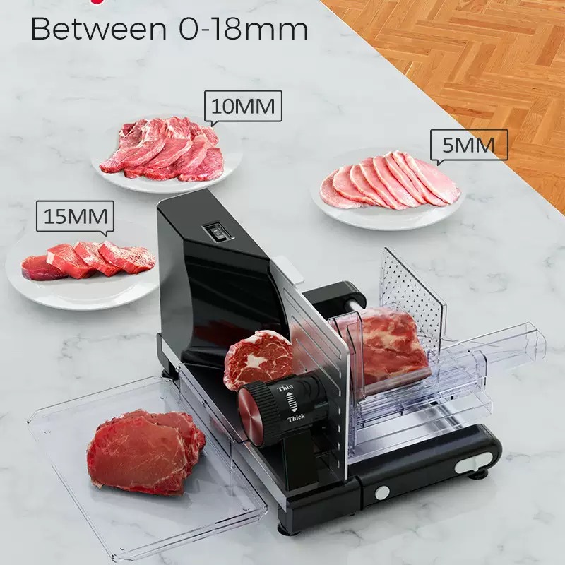 220V/110V 가정용 전기 델리 푸드 슬라이서 조절 - Automatic Meat Slicer Home 리뷰 및 가격