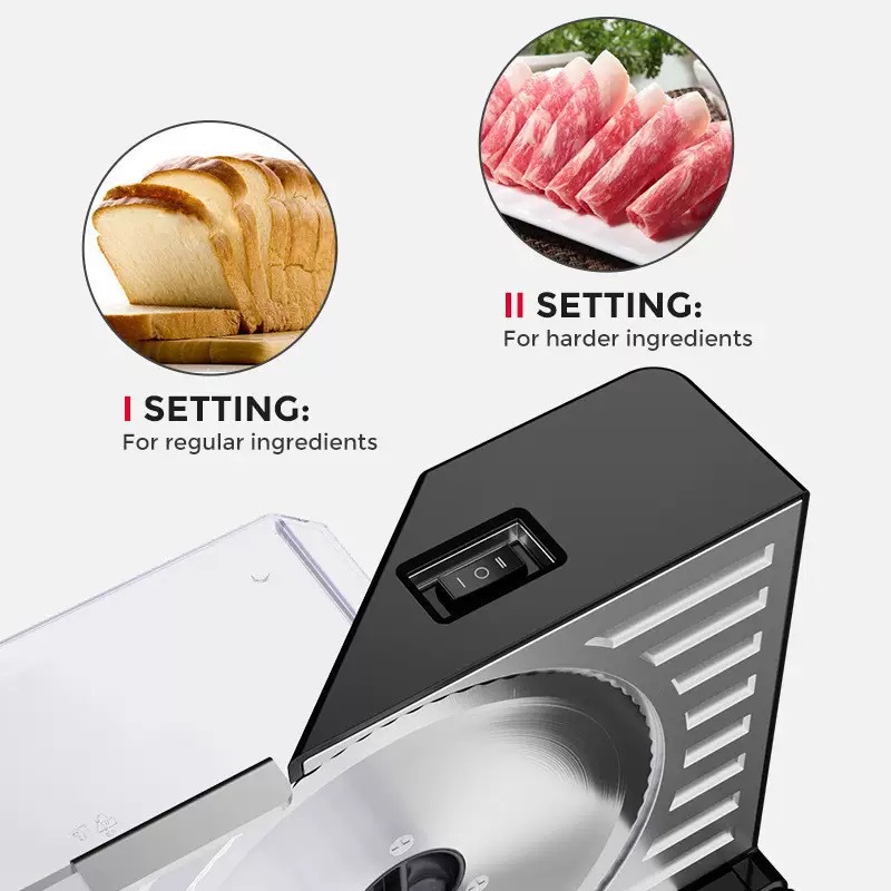 220V/110V 가정용 전기 델리 푸드 슬라이서 조절 - Automatic Meat Slicer Home 리뷰 및 가격