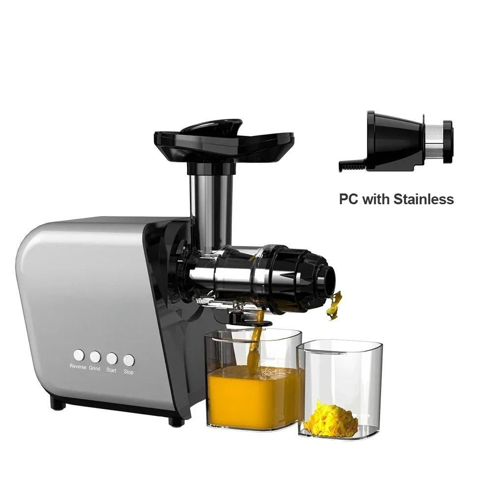 핫세일 250W 저속 착즙기 야채 및 과일용 스크류 콜 - Electric Slow Juicer Cold Press 리뷰 및 가격